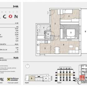 Foto inzerátu Prodej bytu 3+kk 66 m², Mělník