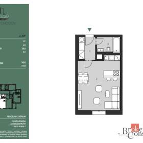 Foto inzerátu Prodej bytu 1+kk 36 m², Praha