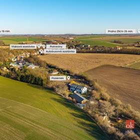 Foto inzerátu Prodej stavebního pozemku 1 328 m², Zvoleněves