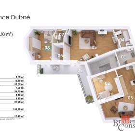 Foto inzerátu Prodej bytu 4+kk 153 m², Dubné