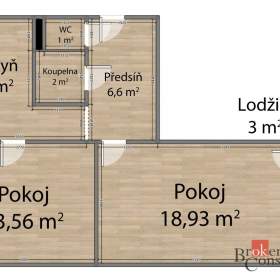 Foto inzerátu Prodej bytu 2+1 52 m², Aš