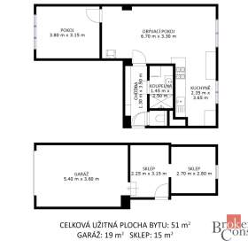 Foto inzerátu Prodej bytu 2+kk 51 m², Břeclav