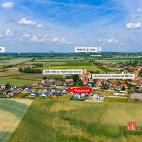 Foto inzerátu Prodej stavebního pozemku 827 m², Nedomice