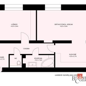 Foto inzerátu Prodej bytu 2+1 68 m², Třeboň