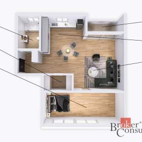 Foto inzerátu Prodej bytu 2+kk 56 m², Brno