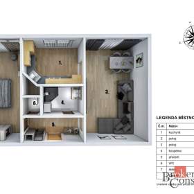 Foto inzerátu Prodej bytu 2+kk 61 m², Benešov