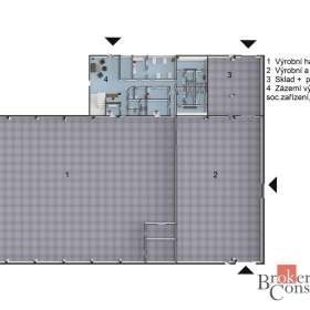 Foto inzerátu Pronájem výrobního prostoru 2 850 m², Uherský Brod