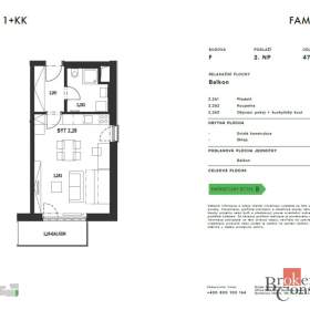 Foto inzerátu Pronájem bytu 1+kk 47 m², Plzeň