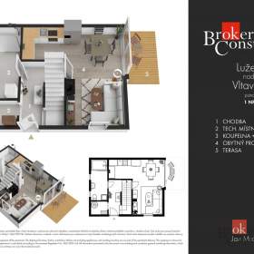 Foto inzerátu Prodej rodinného domu 66 m², Lužec nad Vltavou