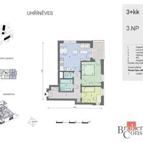 Foto inzerátu Prodej bytu 3+kk 61 m², Praha