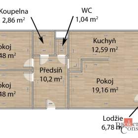 Foto inzerátu Prodej bytu 3+1 71 m², Beroun
