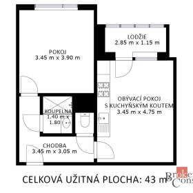 Foto inzerátu Prodej bytu 2+kk 38 m², Brno
