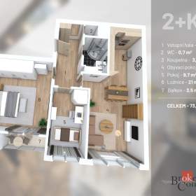 Foto inzerátu Prodej bytu 3+kk 63 m², Praha