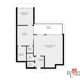 Foto inzerátu Pronájem bytu 3+kk 78 m², Praha