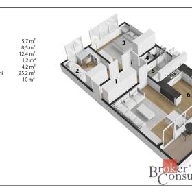 Foto inzerátu Prodej bytu 3+kk 54 m², Pardubice