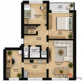 Foto inzerátu Prodej bytu 4+1 76 m², Kdyně
