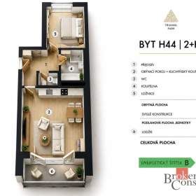 Foto inzerátu Pronájem bytu 2+kk 56 m², Plzeň