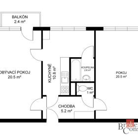 Foto inzerátu Prodej bytu 2+1 62 m², Jindřichův Hradec