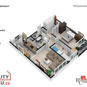 Foto inzerátu Prodej bytu 3+kk 67 m², Praha