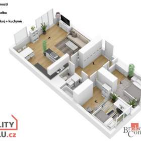 Foto inzerátu Pronájem bytu 3+kk 76 m², Mladá Boleslav