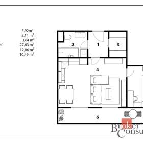Foto inzerátu Prodej bytu 2+kk 56 m², Poděbrady