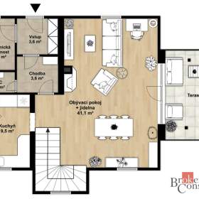 Foto inzerátu Pronájem rodinného domu 130 m², Dýšina