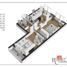 Foto inzerátu Pronájem bytu 3+1 70 m², Dobruška