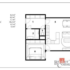 Foto inzerátu Pronájem bytu 2+kk 62 m², Hradec Králové