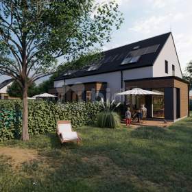 Foto inzerátu Bidli v Rodově, X. etapa, Krajní jednotka 3+kk 10D3, parkování, předzahrádka 139m2