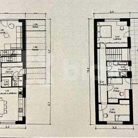 Foto inzerátu Řadový RD S 02, 4+1, 165 m2, garáž, 213 m2 zahrada, projekt Sedmdomů, Kladno
