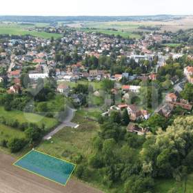 Foto inzerátu Prodej staveb. pozemku 1122 m2, Tuchlovice, okr. Kladno, 20 min. Praha