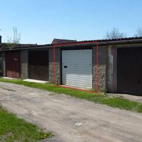 Prodej garáže, 19 m2, OV, Kněževes, ul. Štrosova / 19365677