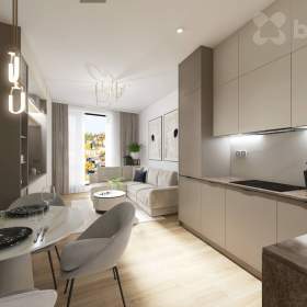Novostavba bytu 1+kk, 24 m2, Praha Smíchov, OV / 19372573