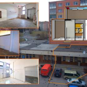 Prodej obchodního prostoru, 100m2, Chomutov, ul. Písečná / 19387787