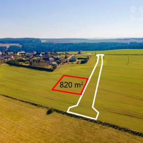 Pozemek k bydlení, 820 m2, Hromnice / 19403456