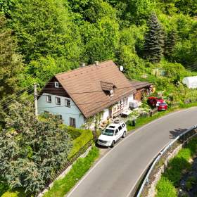 Prodej chalupy 3+1 v obci Merboltice na pozemku 4213 m2 / 19460157