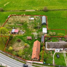 Veliny -  poloroubenka -  pozemek 4485m2 / 19538843