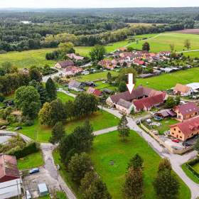 Prodej vesnického statku se dvěma domy 840 m2, pozemek 2253 m2, Byňov u Nových Hradů / 19599472