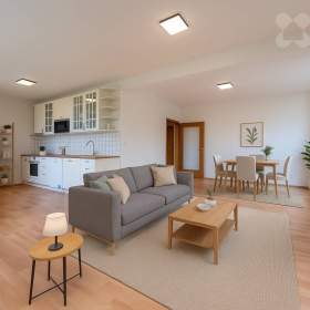 Prodej bytu 2+kk, 61m2, terasa 50m2 + předzahrádka 78m2 / 19599478