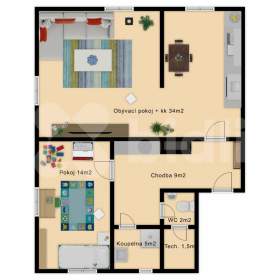 Foto inzerátu Prodej bytu 2+kk 65,7m2