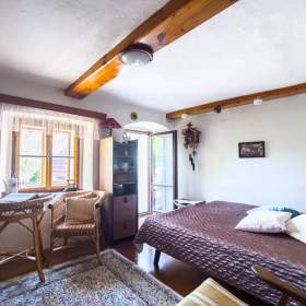 Foto inzerátu Prodej RD - chalupy, 154 m2, 2 bytové jednotky, zahrada, stodola, Orlík nad Vltavou