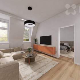 Foto inzerátu Byt 2+1 před rekonstrukcí, garáž, sklep