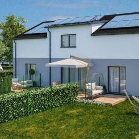 Foto inzerátu Mezonet, krajní bytová jednotka 3+KK, 86 m2, zahrada 181 m2