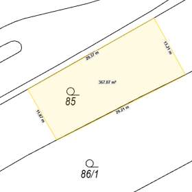 Foto inzerátu Prodej stavebního pozemku 367m2 - Želetice u Kyjova