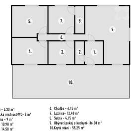 Foto inzerátu Prodej, rodinný dům, bungalov 4+kk, Domaslavice, Háj u Duchcova