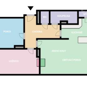 Foto inzerátu Byt 3+kk s garáží, sklepy a potenciálem Čejkovice, okres Znojmo