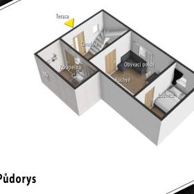 Foto inzerátu Útulná chata u Lipna se zahradou 3 ložnice 66m2