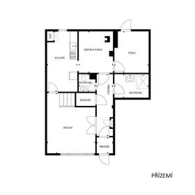 Foto inzerátu Exkluzivně nabízíme prodej řadového rodinného domu s garáží v Praze 9 -Vinoř.