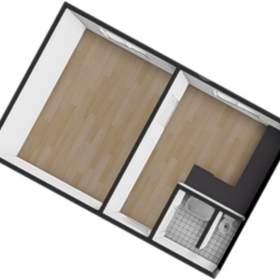 Foto inzerátu Pronájem bytu 1+1, 36 m2, Bílina, ul. Sídliště U Nového nádraží