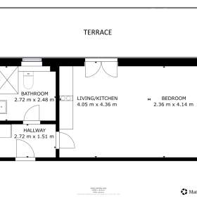 Foto inzerátu Nabídka prodeje apartmánového bytu 1+kk 37m2 s terasou 28m2. Vrbno pod Pradědem.